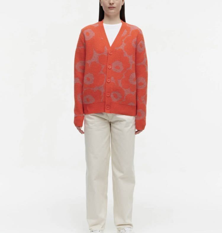 マリメッコ marimekko Sif Unikko ニットカーディガン ニット マリメッコ marimekko Sif Unikko ニットカーディガン ニット