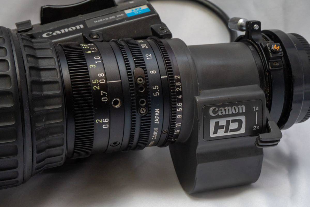 Canon HJ9 5 5B4 放送用 ショートズームレンズ ENGレンズ Canon HJ9 5 5B4 放送用 ショートズームレンズ ENGレンズ