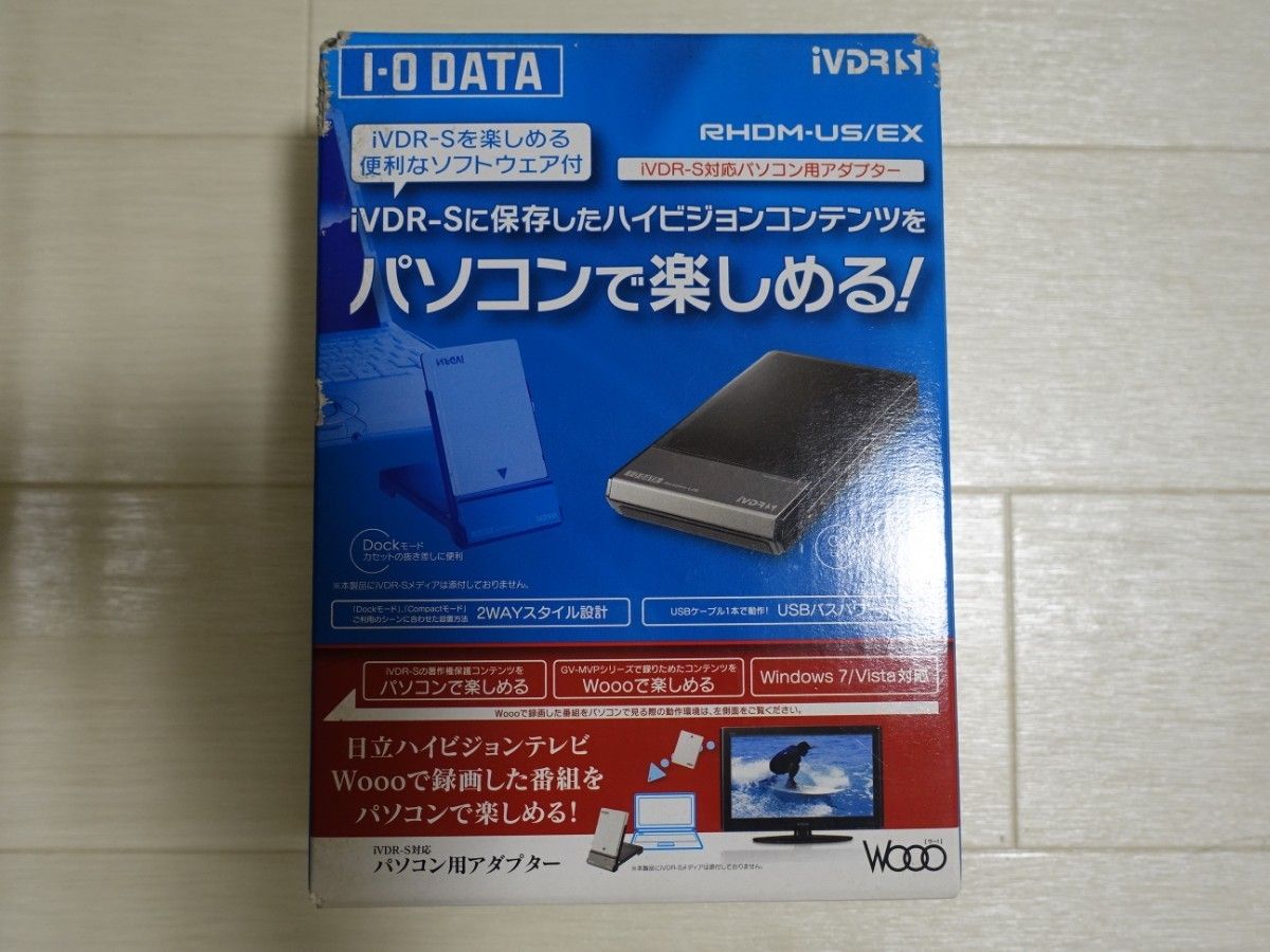 I-O DATA iVDR-S USBアダプター RHDM-US/EX｜PayPayフリマ