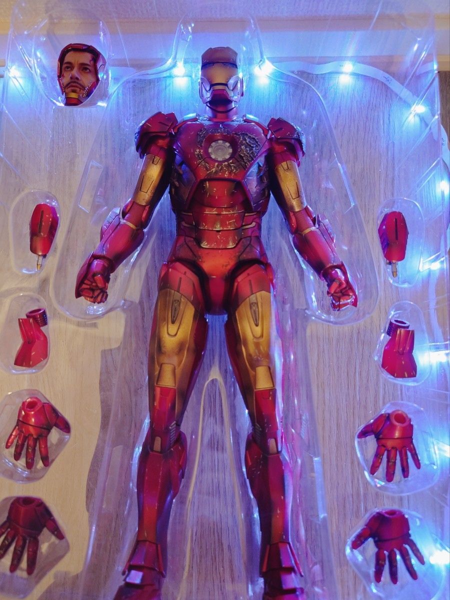 ホットトイズHOT TOYS ムービーマスターピースアイアンマン ホットトイズHOT TOYS ムービーマスターピースアイアンマン