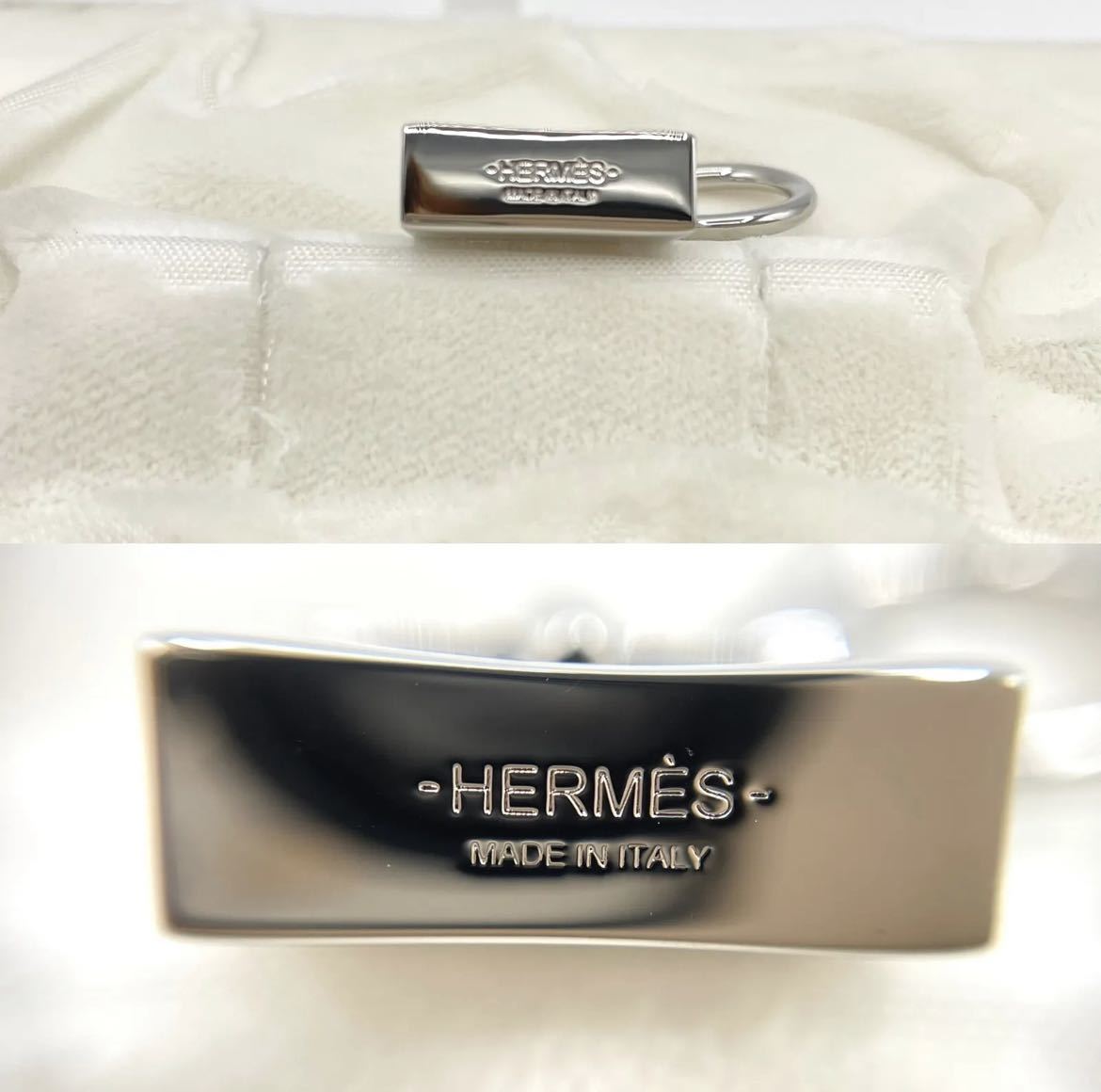 HERMES エルメス ミニケリー ツイリーリング チャーム キーホルダー 箱