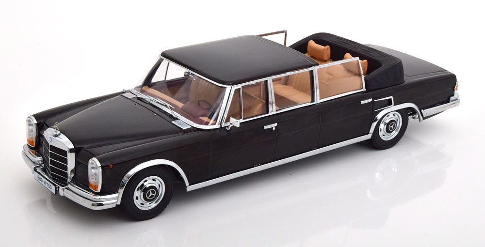 KK scale 1/18 Mercedes Benz 600 W100 Landaulet 1964 ブラック　ダイキャスト製　メルセデス　ベンツ