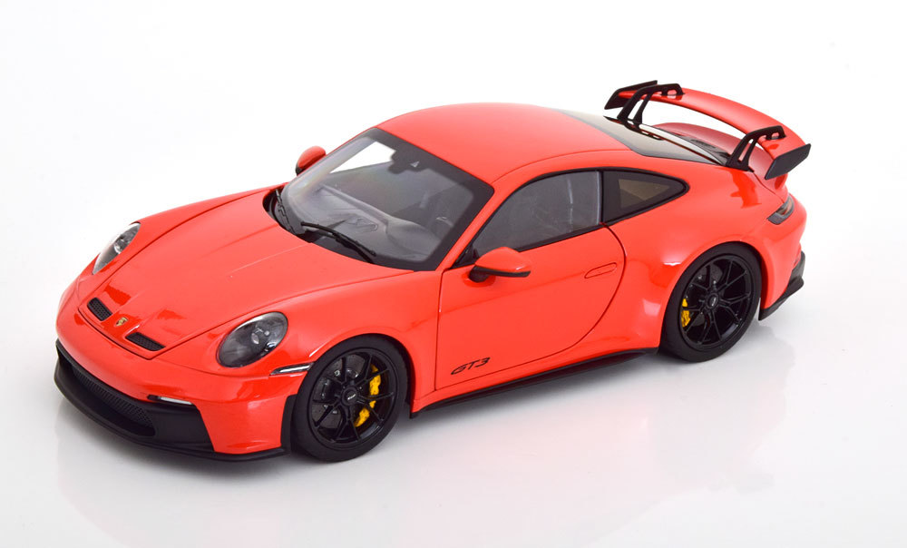 リアル Porsche 1/18 norev 911 2021 オレンジ ポルシェ ノレブ GT3 II