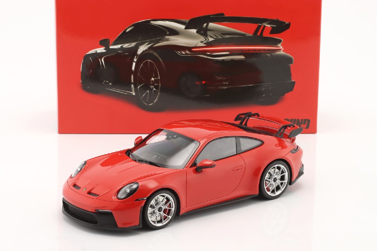 minichmaps 1/18 Porsche 911 (992) GT3 2021 guards red / silver rims　ポルシェ　ミニチャンプス