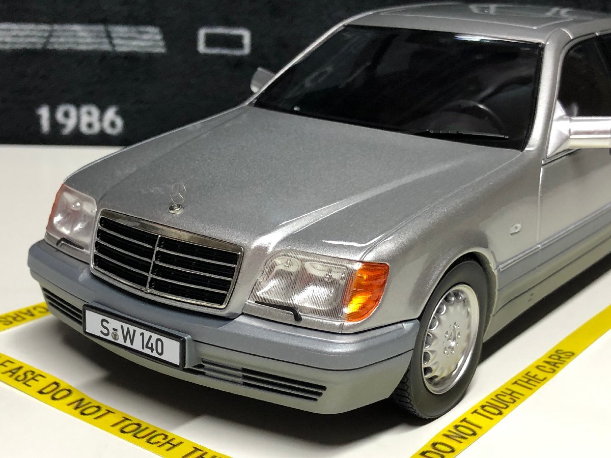 セール！　iScale 1/18 Mercedes Benz S500 (W140) year 1994-98 brilliant silver / Gray　メルセデス　ベンツ_画像6