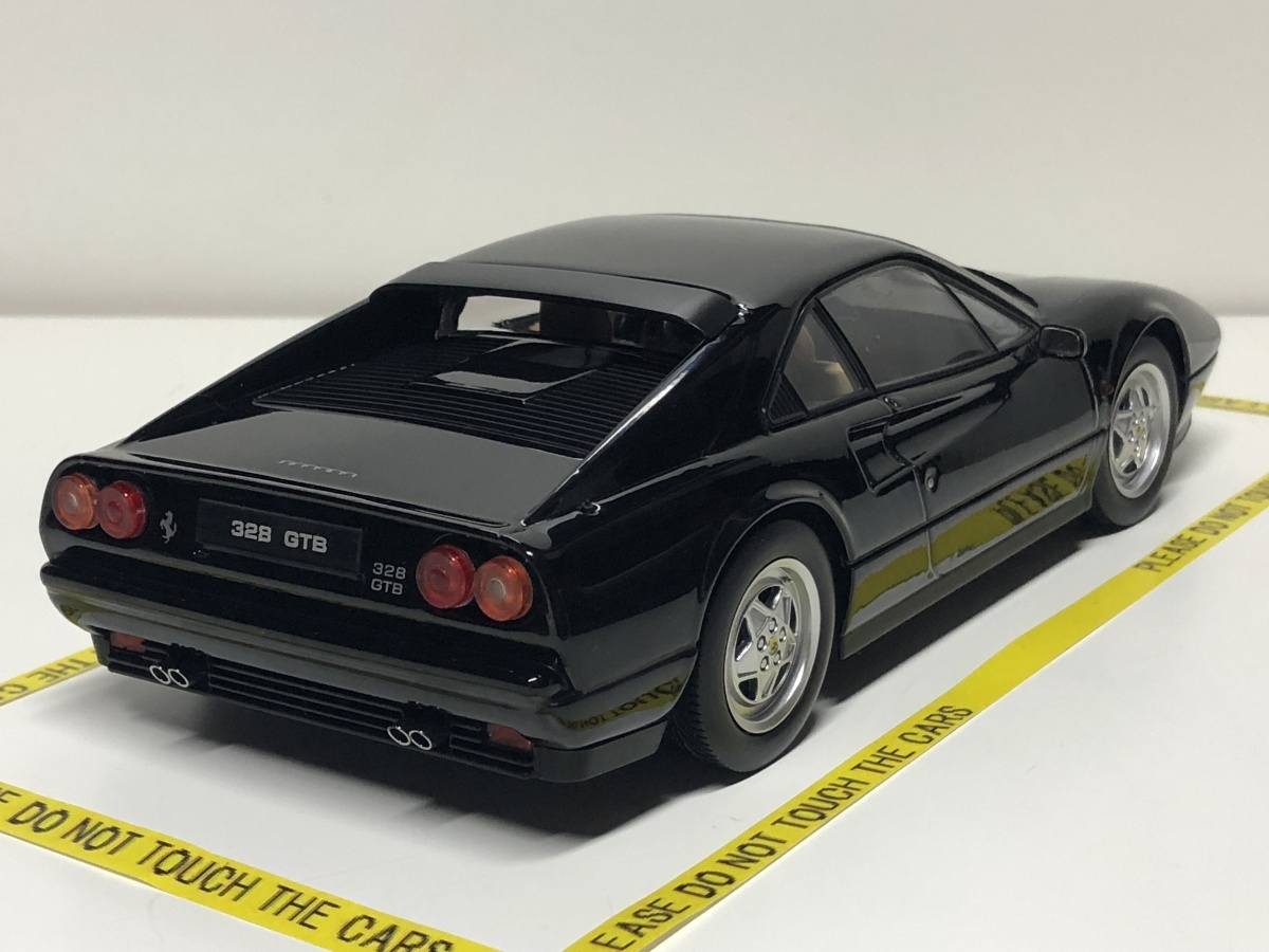 KK scale 1/18 Ferrari 328 GTB 1985 ブラック ダイキャスト製　フェラーリ_画像2