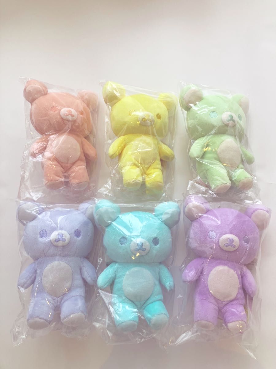 リラックマ 20Colorsぬいぐるみ 6種類セット - arborconnect.co.nz