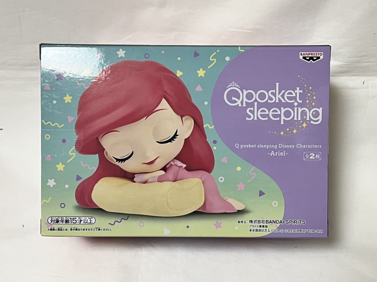  Disney Qposket кий pohs фигурка Ariel Disney