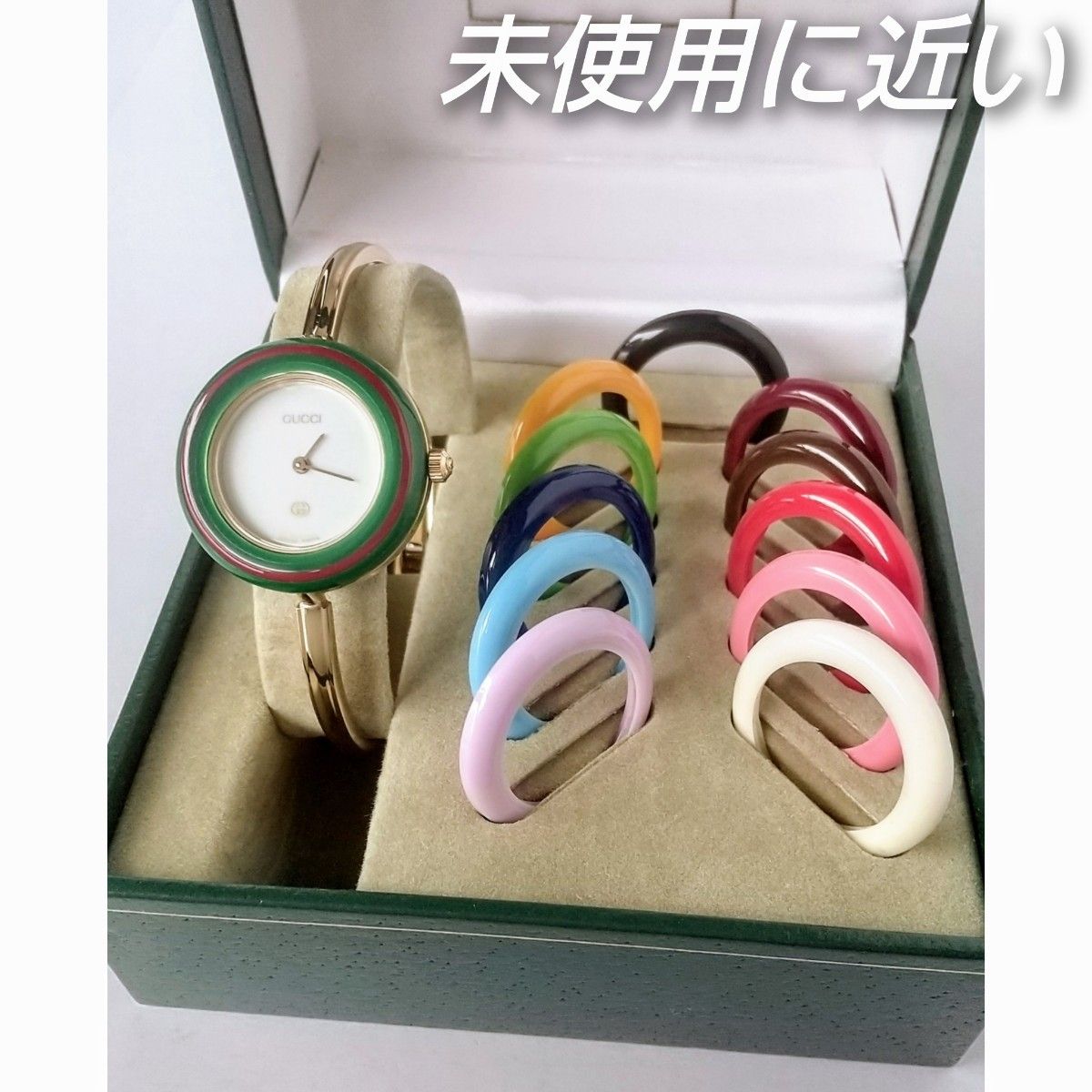 春夏新作モデル ☆GUCCI☆グッチ☆レディース腕時計☆USED品（中古品