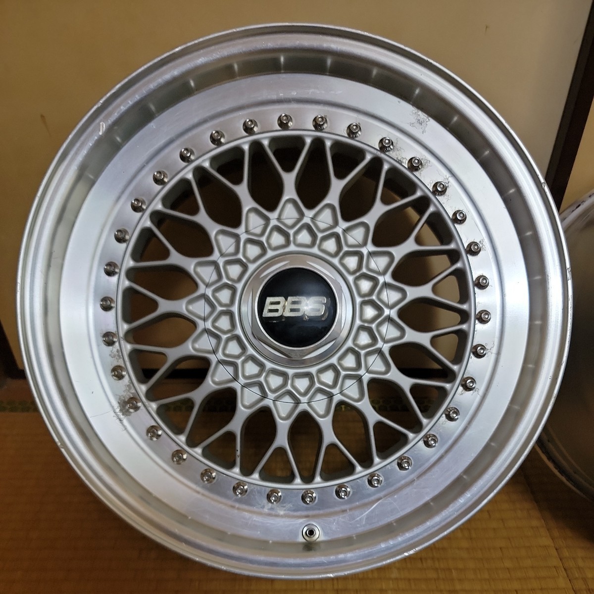 最終出品　超希少 BBS RS　17インチ　8J+0 9J+19 ワイドボディ クラウン 130 クラウン ソアラ シーマ Z31 Z32 S15 シルビア _画像4