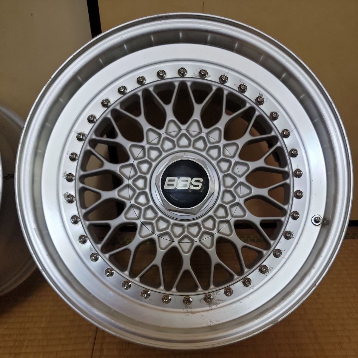 最終出品　超希少 BBS RS　17インチ　8J+0 9J+19 ワイドボディ クラウン 130 クラウン ソアラ シーマ Z31 Z32 S15 シルビア _画像5