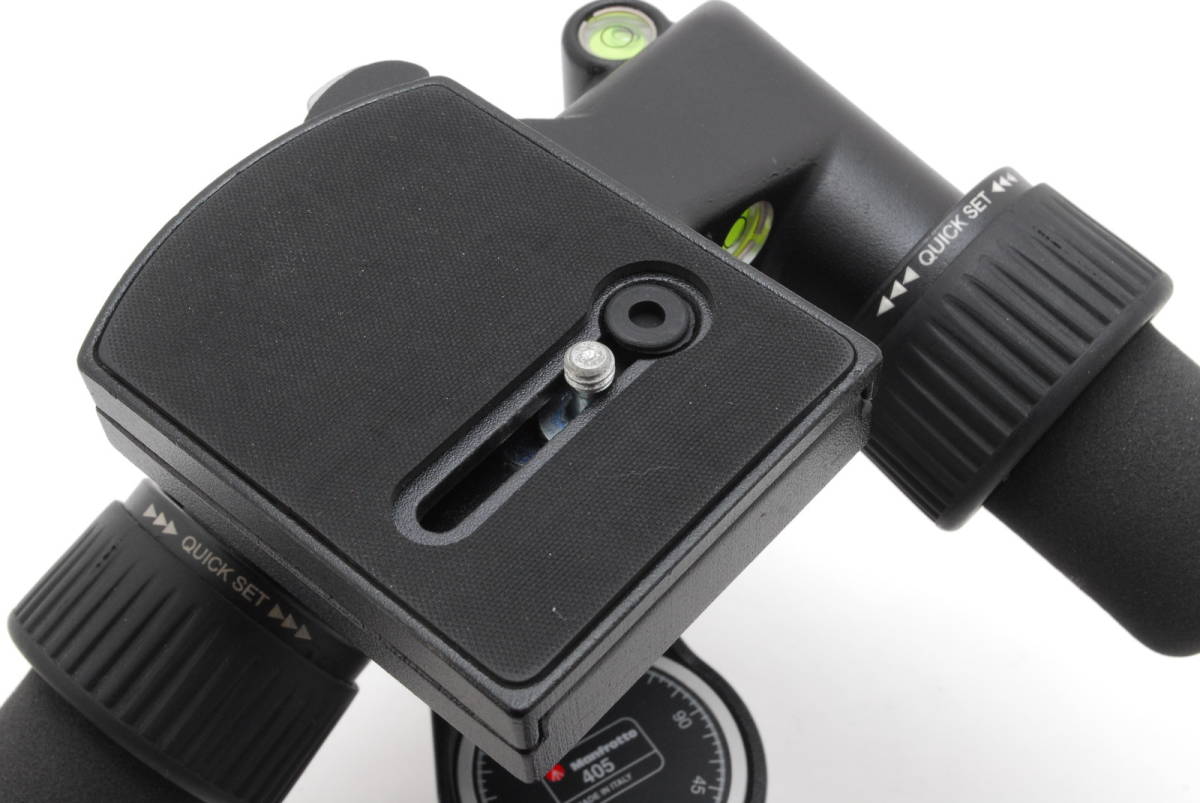 Manfrotto マンフロット 405 ギア付き プロ雲台 (165-w608) | inmano