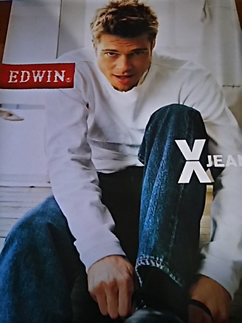 ブラッド・ピット エドウィン EDWIN 503 ブラッドピット A1 ポスター