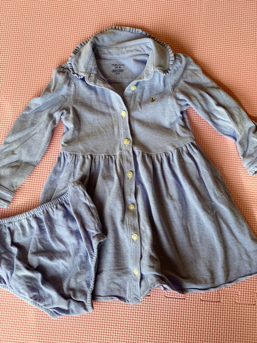 バーバリー&ラルフローレン&ディオール&グッチ 春夏子ども服7点セット