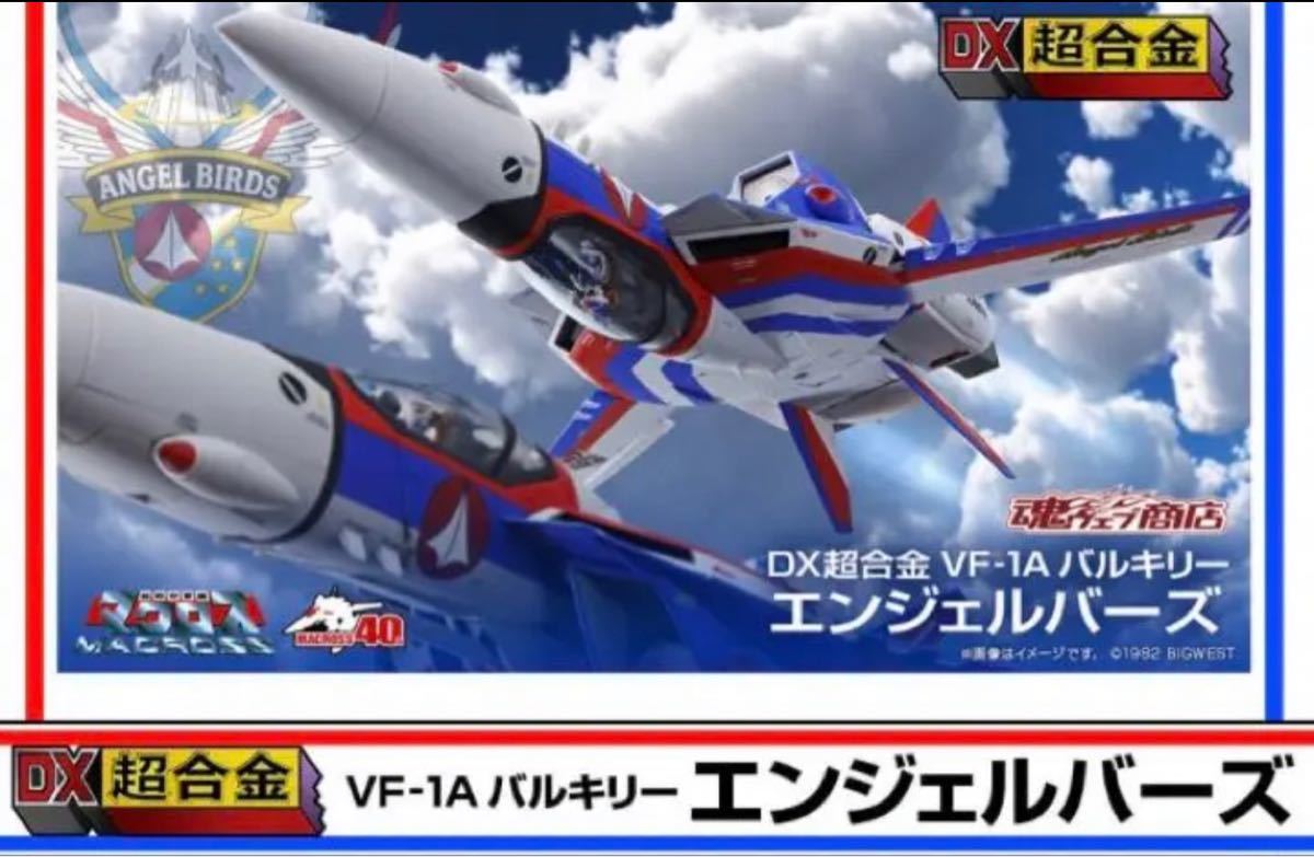 魂ウェブ限定DX超合金 VF-1A バルキリー エンジェルバーズ 超時空要塞