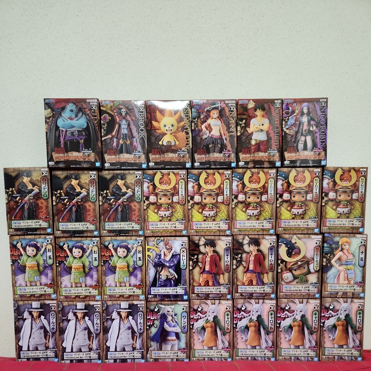 ☆すべて新品・未開封☆ ワンピース フィギュア DXF ~THE GRANDLINE