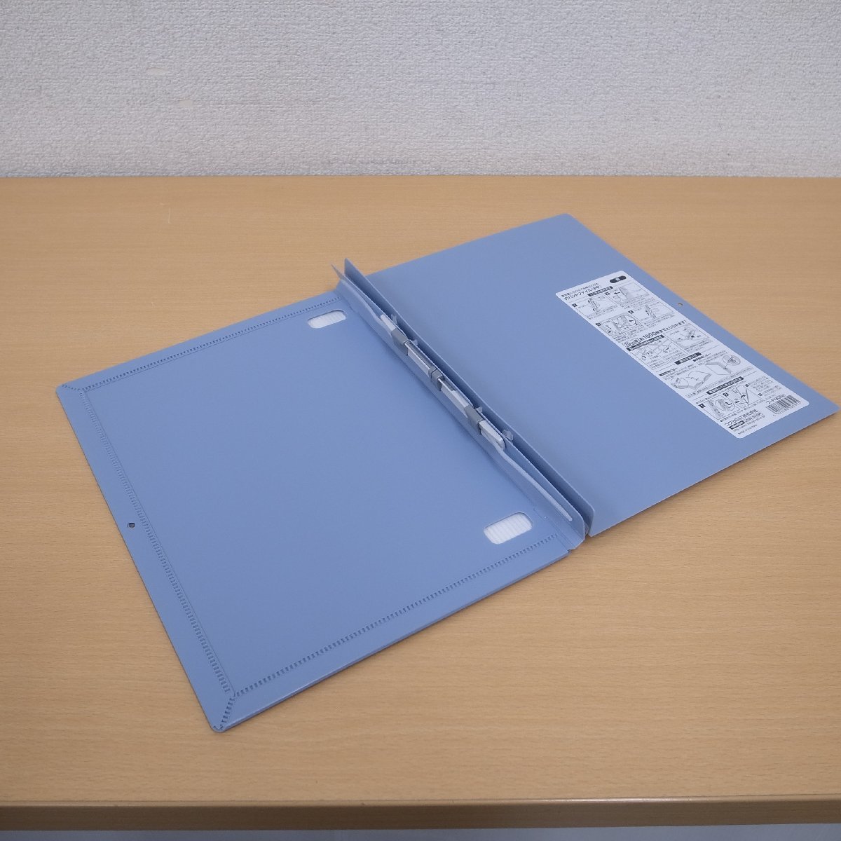 KOKUYO コクヨ ガバットファイル（PP） フ-P９０NB ４０冊セット A4タテ 1000枚収容 背幅15~115mm 青の画像5