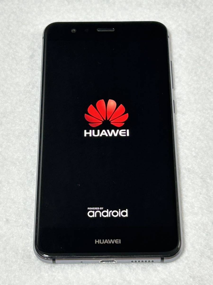 HUAWEI SIMフリー スマートフォンp10lite ブラック 使用少 希少Google