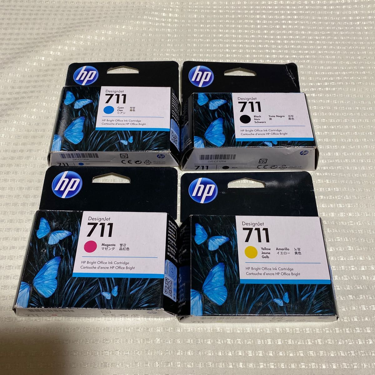 hp711 純正インクカートリッジ 4色セット・未開封｜Yahoo!フリマ（旧