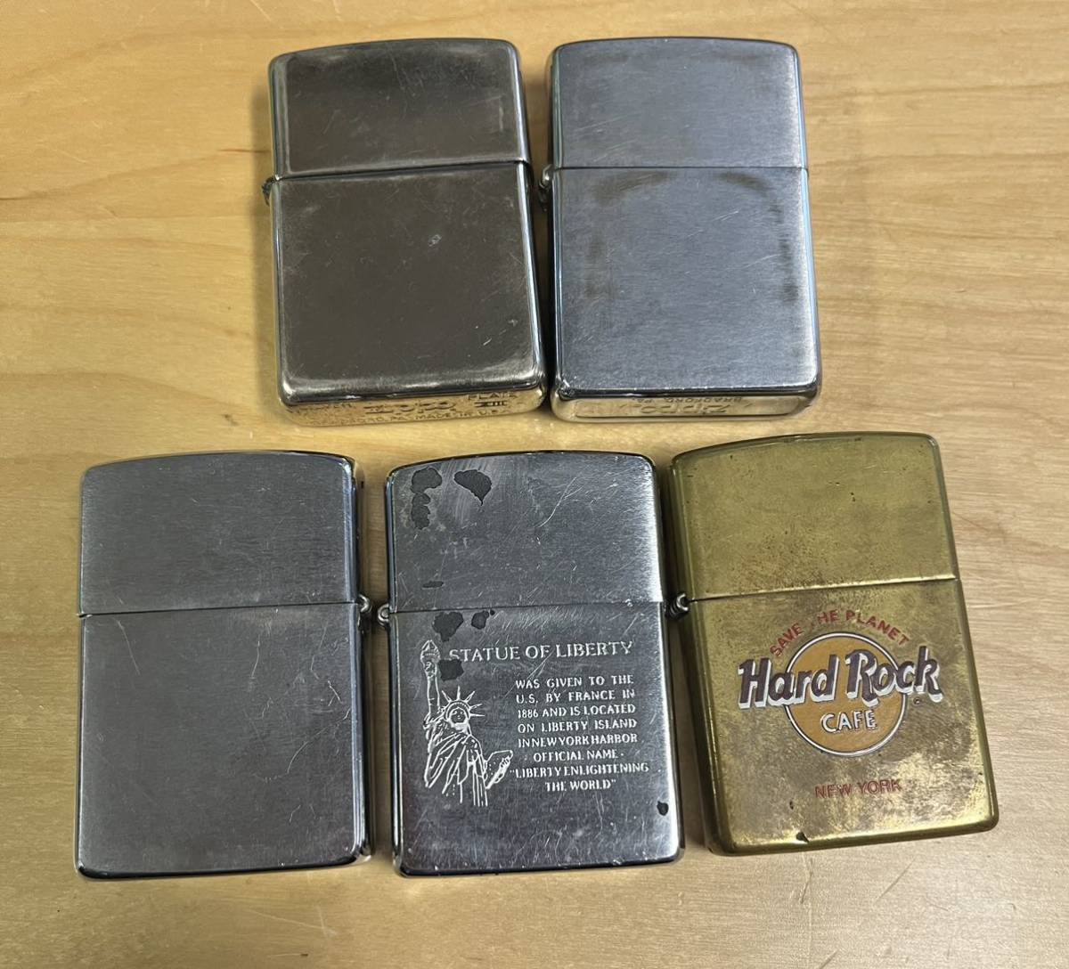 ZIPPO ジッポライター 5つセット fabrica1900.ge