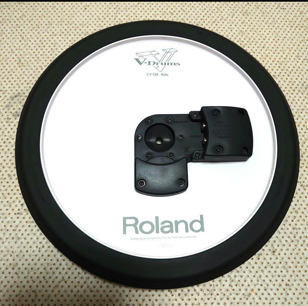 美品 Roland CY-13R ライド シンバル マウント ③ ローランド 電子 