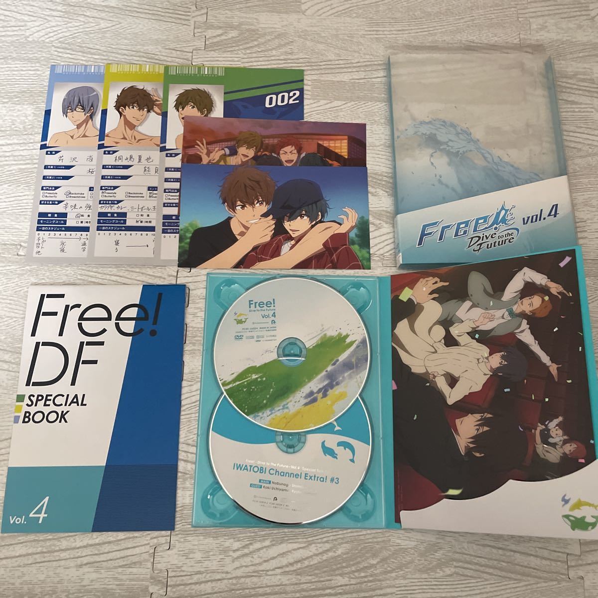 Free  Dive to the Future  初回版 DVD 全6巻セット 全巻セット