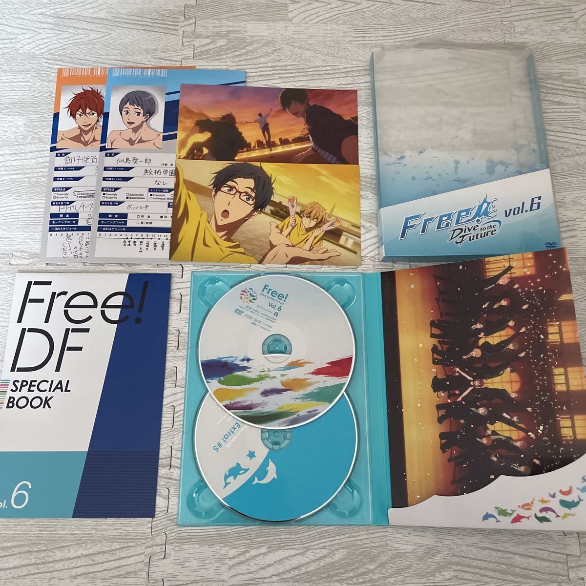 Free -Dive to the Future- 初回版 DVD 全6巻セット 全巻セット Free -Dive to the Future- 初回版 DVD 全6巻セット 全巻セット