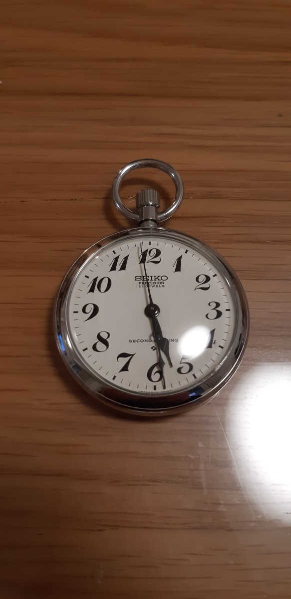 SEIKO 懐中時計 手巻き 昭50 105 門鉄 alianca.pe.gov.br