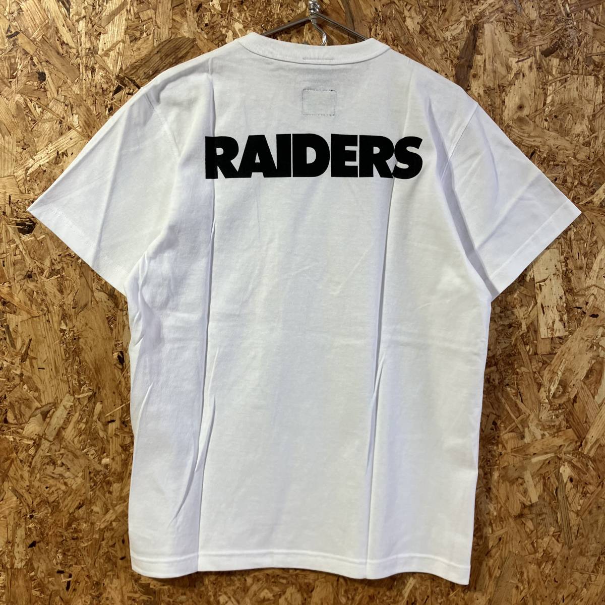 DENIME NFL RAIDERS 半袖 Tシャツ M コラボ 別注 限定 ドゥニーム オークランド レイダース 刺繍 ワッペン_画像1