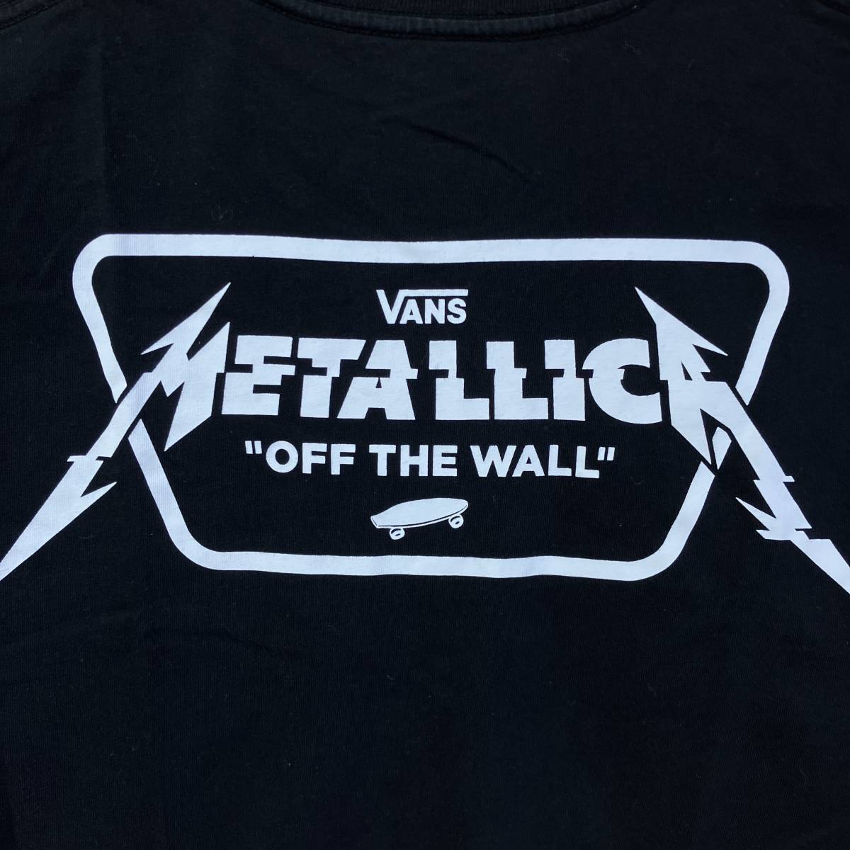 VANS Metallica 半袖 Tシャツ S コラボ 別注 限定 ヴァンズ メタリカ_画像2