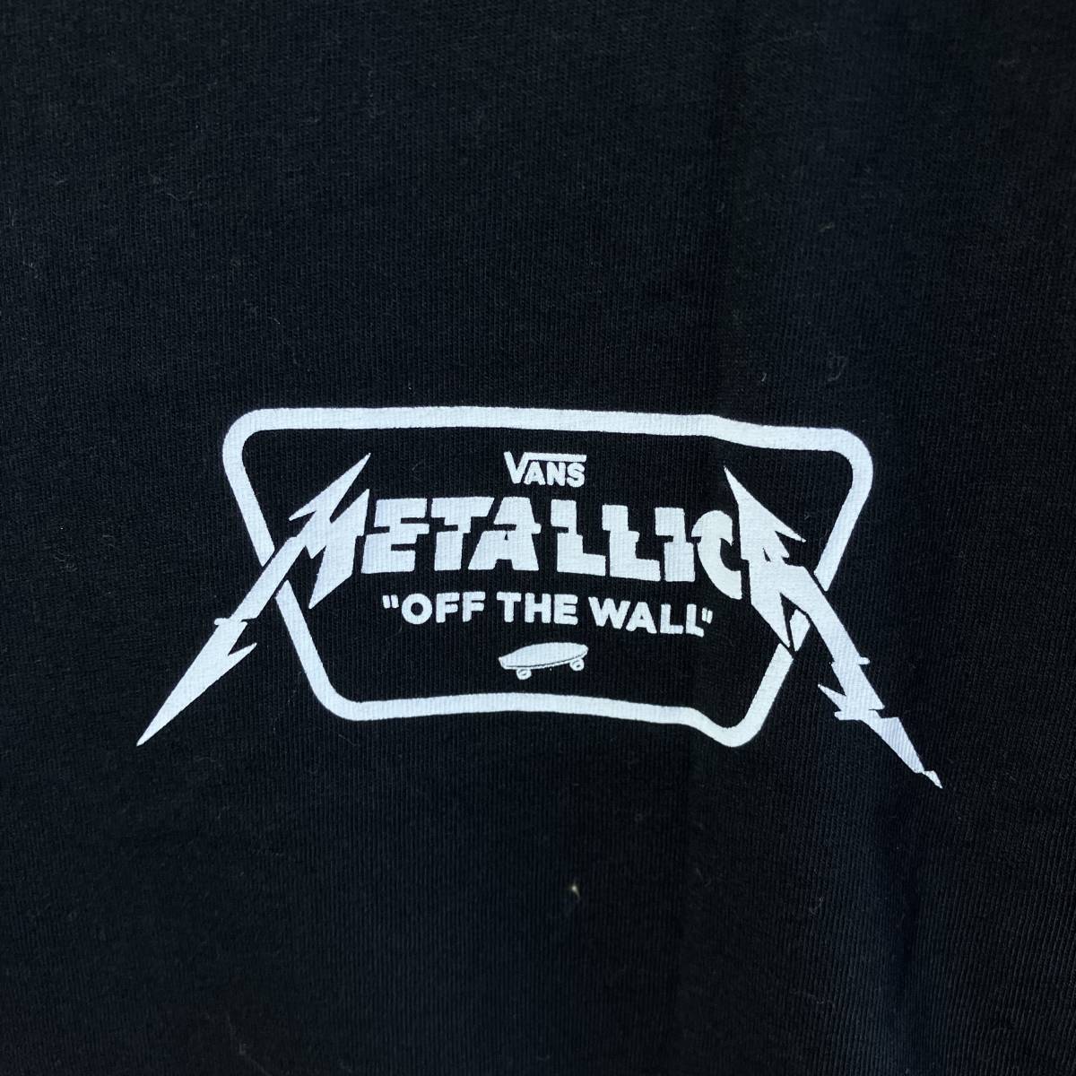 VANS Metallica 半袖 Tシャツ S コラボ 別注 限定 ヴァンズ メタリカ_画像4