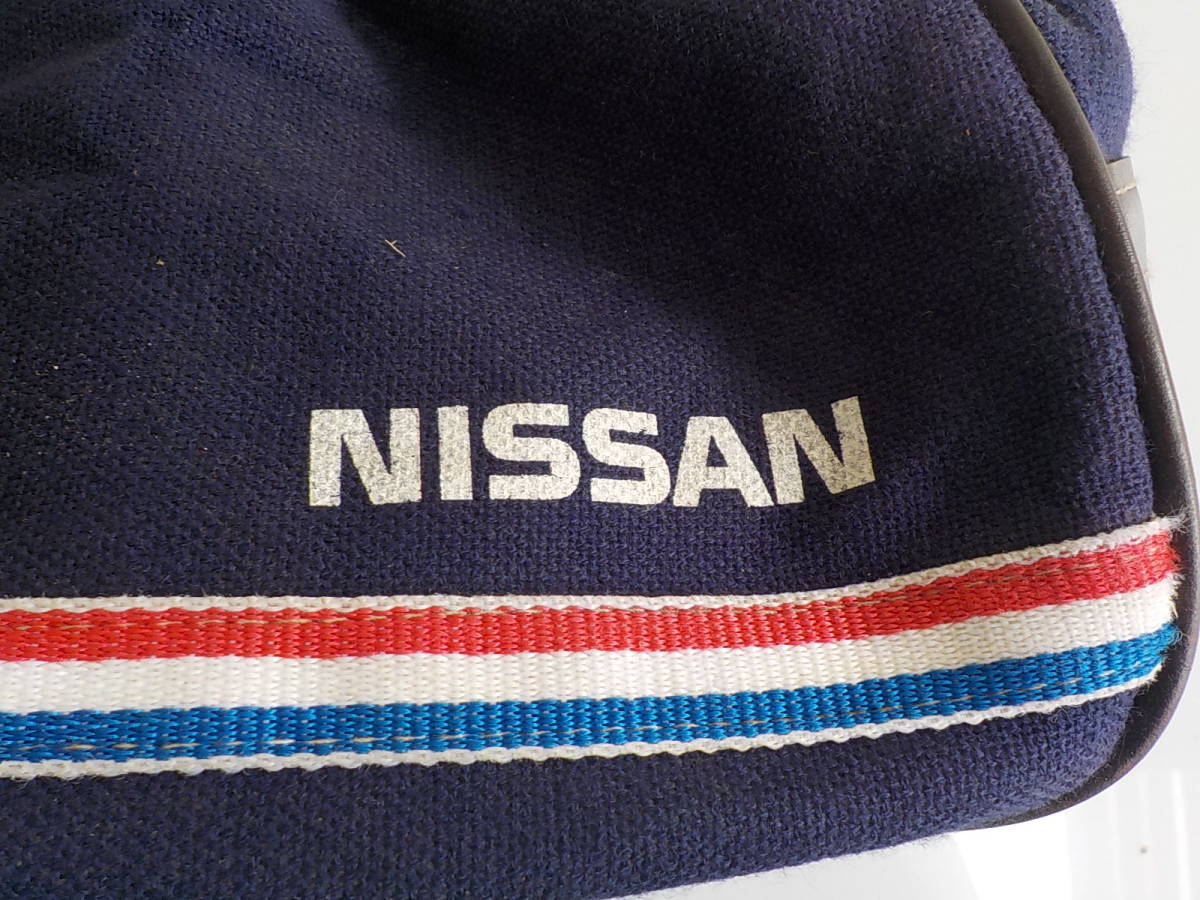 旧車 NISSAN　日産　スポーバッグ　レトロ　オートアクセサリー