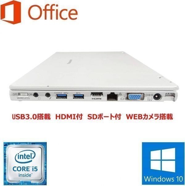 高品質の激安 SSD:1TB メモリ:8GB PC Windows10 CF-MX5 【外付けWeb