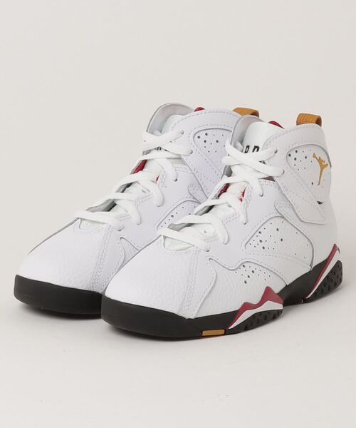 送料無料 18.5cm●NIKE JORDAN 7 RETRO PS DJ2778-106 ナイキ ジョーダン 7 レトロ 白 赤 黒 AJ スニーカー キッズ 子ども