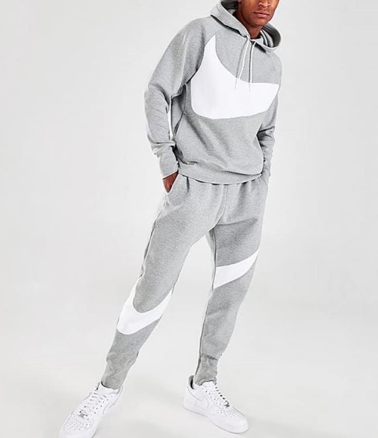 新品 NIKE セットアップ トレーナー&ジョガーパンツ グレー M