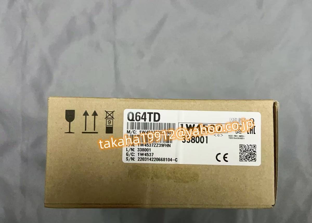 ヤフオク! - ◇【新品!】 三菱電機 シーケンサ 熱電対入力ユニット Q...