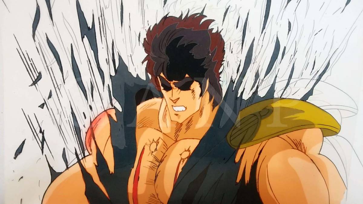 Fist of the North Star Kenshirou animation cel /北斗の拳 Fist of the North Star Kenshirou animation cel /北斗の拳