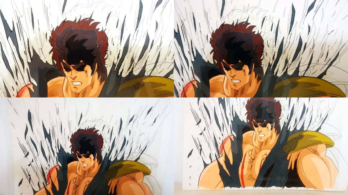 Fist of the North Star Kenshirou animation cel /北斗の拳 Fist of the North Star Kenshirou animation cel /北斗の拳
