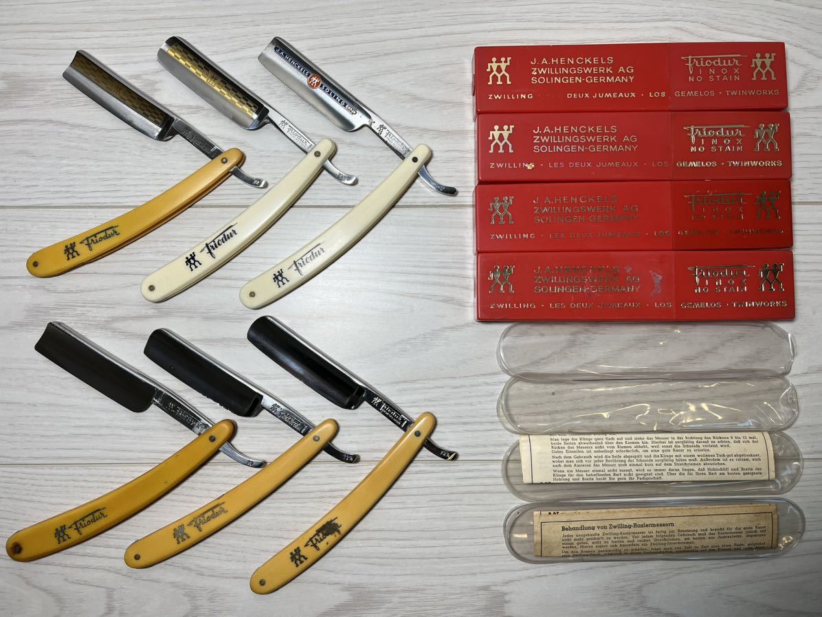 HENCKELS SOLINGEN ヘンケルス ゾーリンゲン 理容 カミソリ 西洋 剃刀