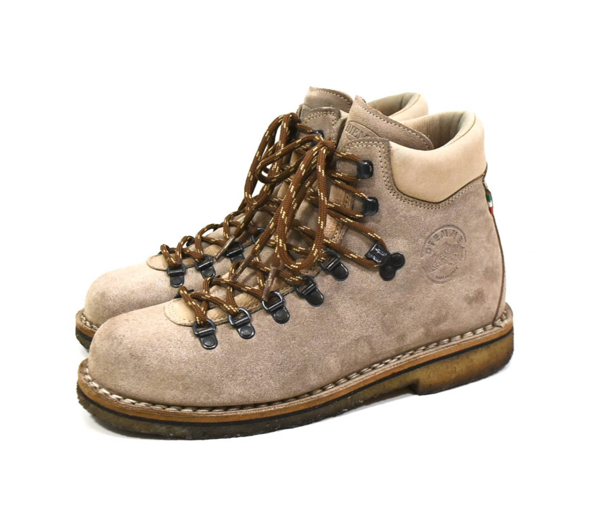 イタリア製 2000s DIEMME Mountain Boots EU41(25.5cm) Beige オールド ディエッメ マウンテンブーツ レザー ベージュ