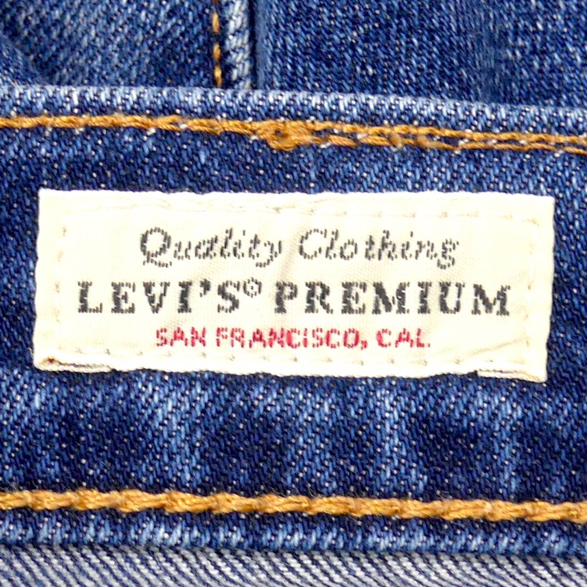 即決★リーバイスプレミアム 502★W31 スリムストレートジーンズ Levis ビッグE メンズ スキニー デニム ボトムス ジーパン ローライズ_画像7