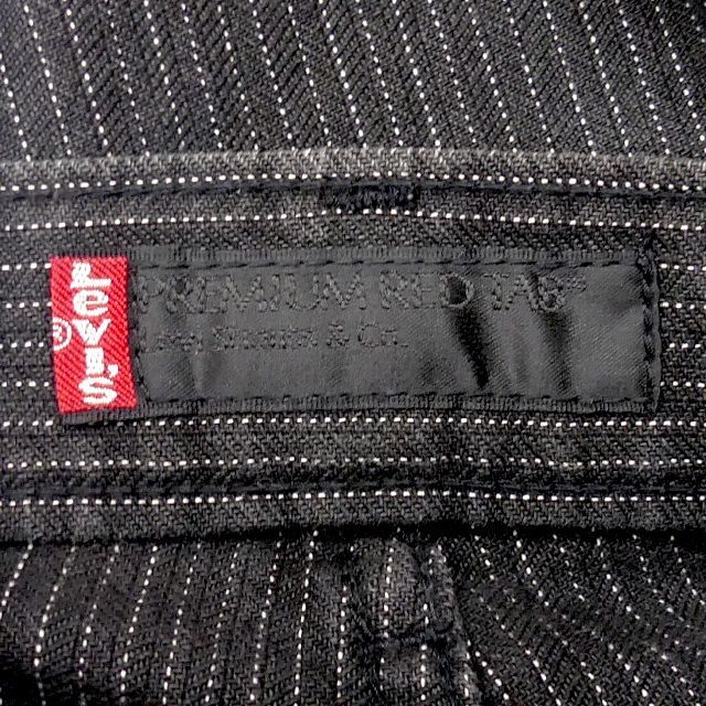 即決★リーバイスレッドタブ★W34 ストレートジーンズ Levis REDTAB メンズ ウォバッシュストライプ デニム パンツ ジーパン ボトムス