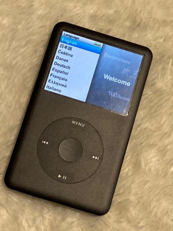Apple iPod classic 第6 5世代 160GB MC297JかMC293J ブラック 黒