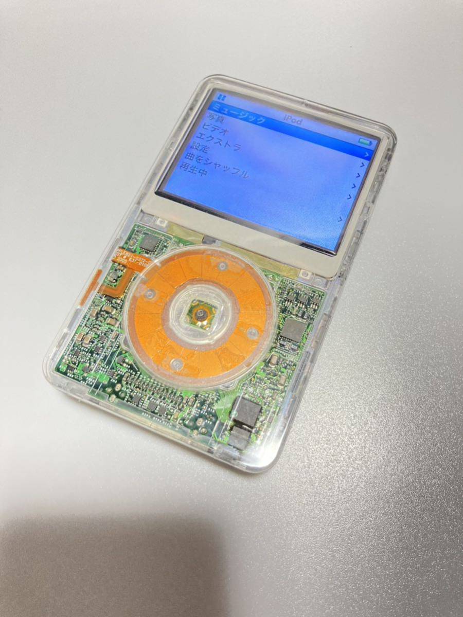 殿堂 Apple スケルトン カスタム 30GBから512GB 第5世代 classic iPod