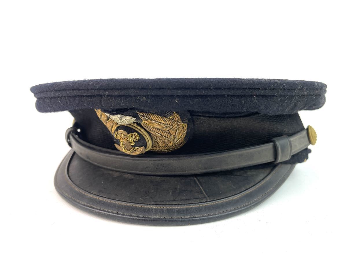 日本軍 旧日本軍 日本海軍 旧日本海軍 帝国海軍 海軍将校 軍帽 帽子 万年筆 海軍法務科の画像2