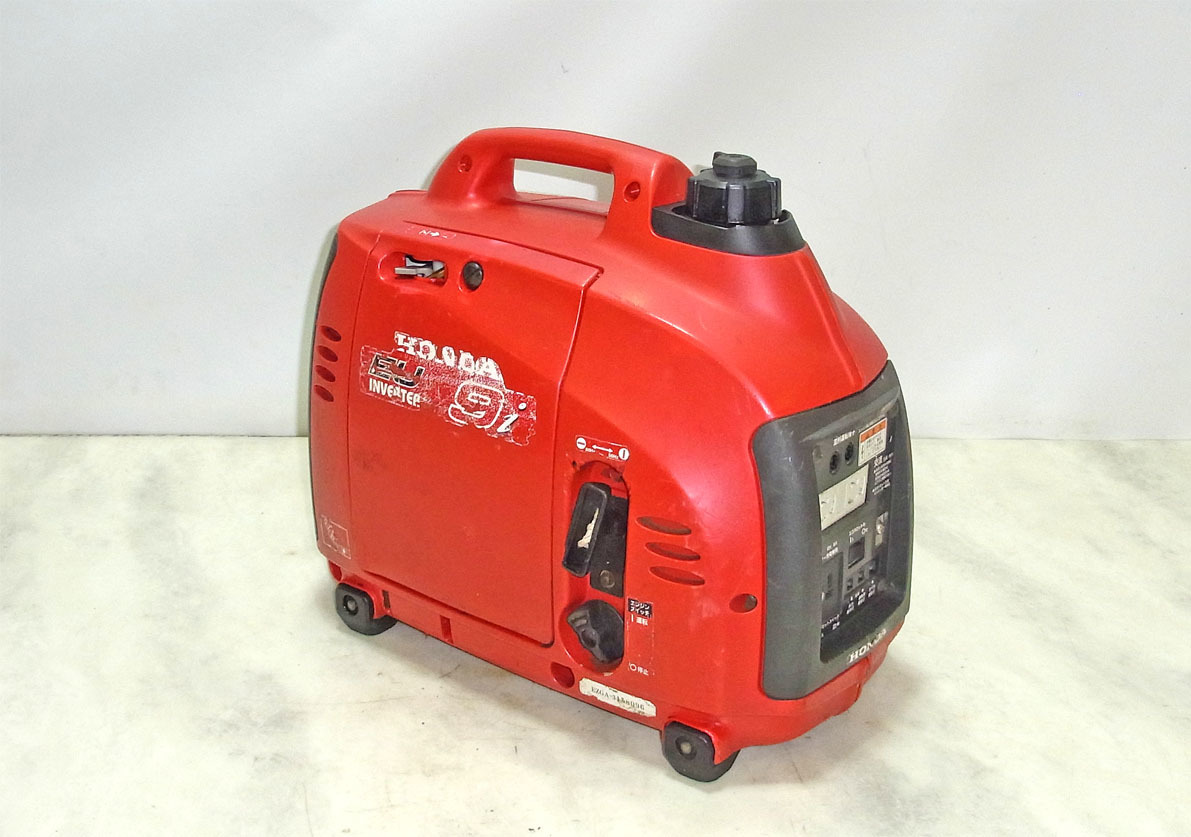 ホンダ(HONDA) インバーター発電機 EU9i 定格900VA ガソリンジャンク品