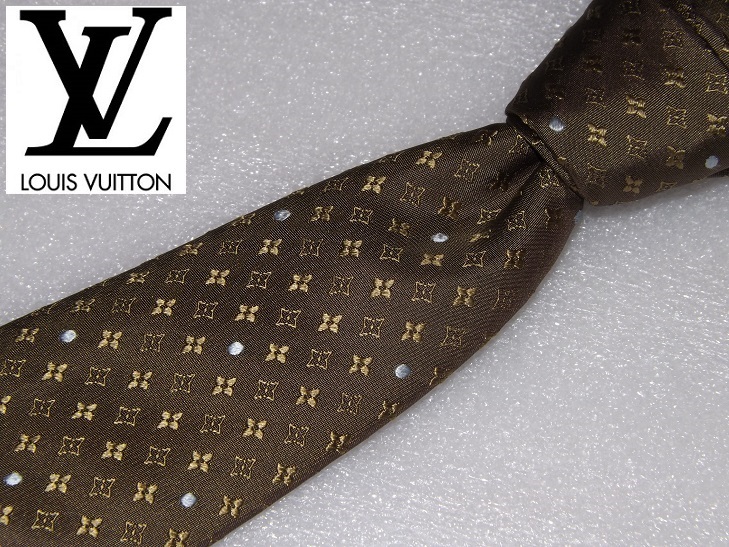 ブランド 新品 ルイヴィトン LOUIS VUITTON モノグラム ネクタイ 新品