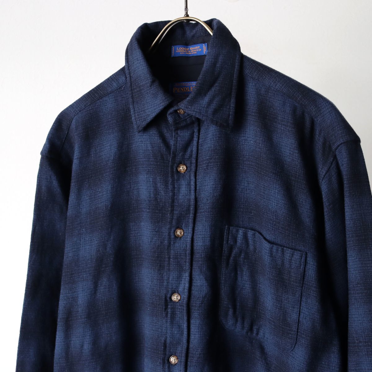 90s ヴィンテージ PENDLETON ペンドルトン オンブレ チェック シャツ