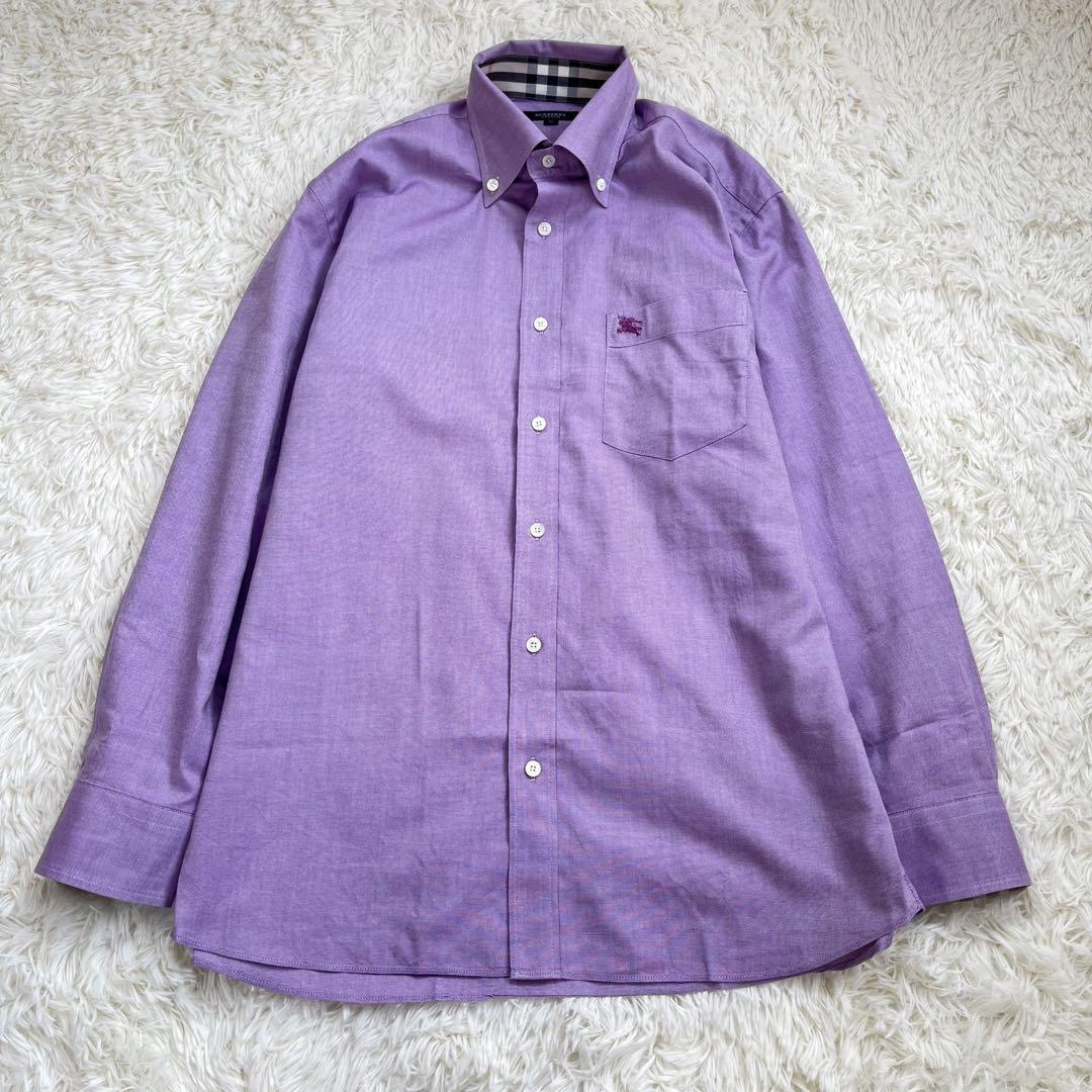 極美品】バーバリー ロンドン 長袖シャツ オックスフォード ノバ