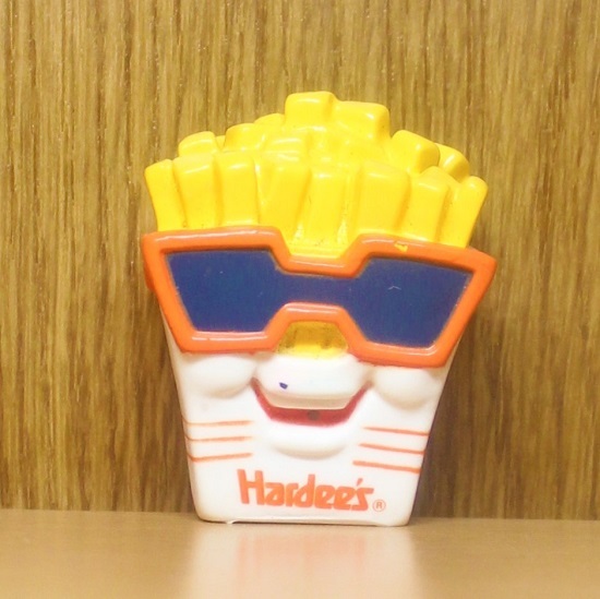 ハーディーズ　Hardee’s　フレンチフライ　ポテト　フィギュア　ソフビ　1990　アメトイ　ミールトイ　アドバタイジング 　_画像1